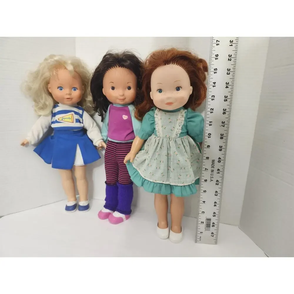 Vintage Fisher-Price My Friend Dolls Lot of 3 Mandy Jenny Becky